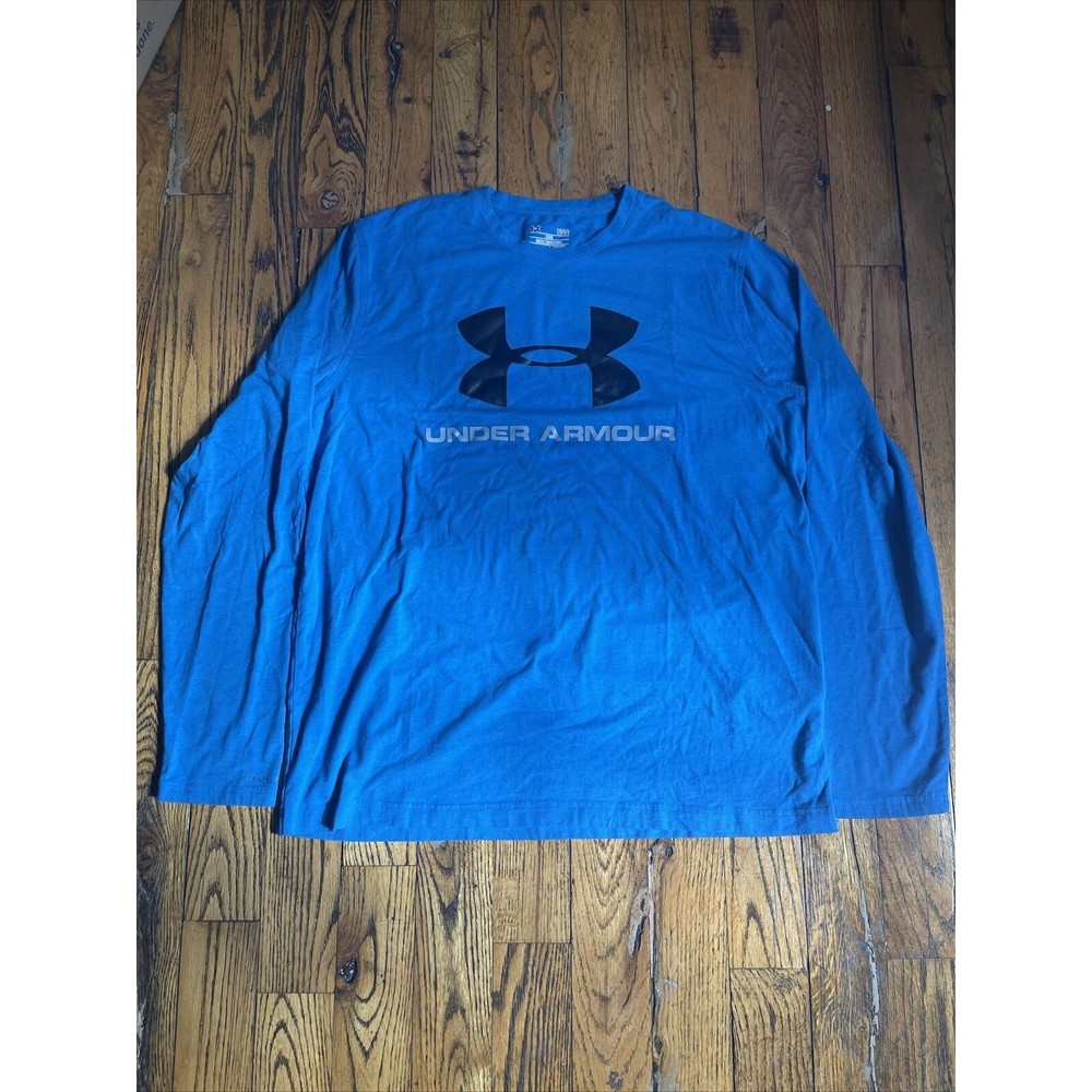 Men’s Large Under Armour Long Sleev T Shirt Blue
